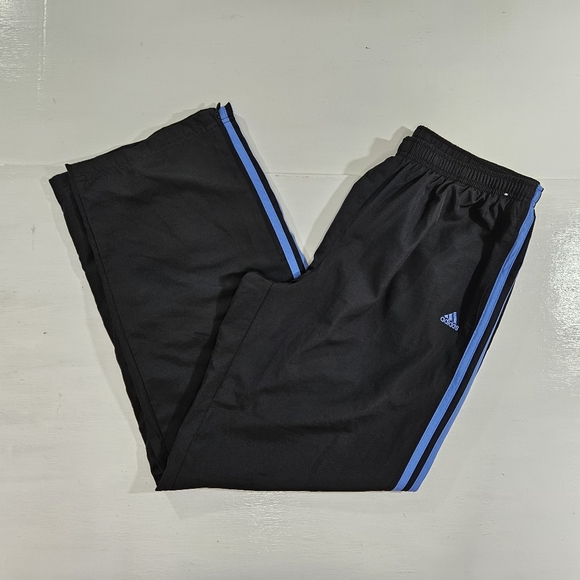 adidas Other - Adidas black and blue track pants men's size large